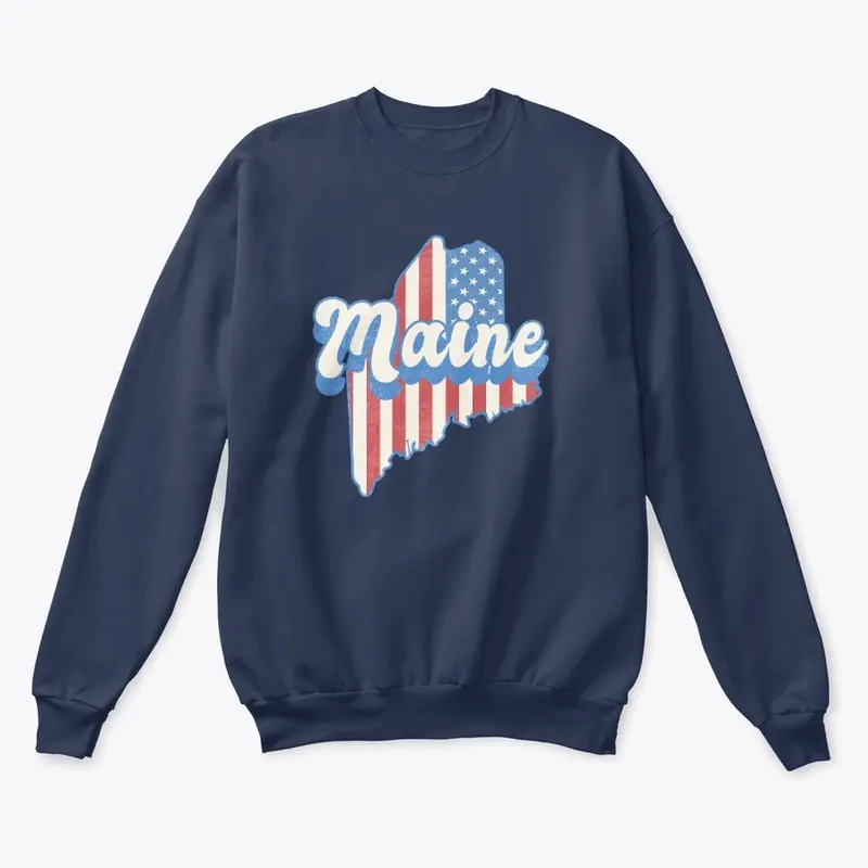 Maine Vintage Sweatshirt